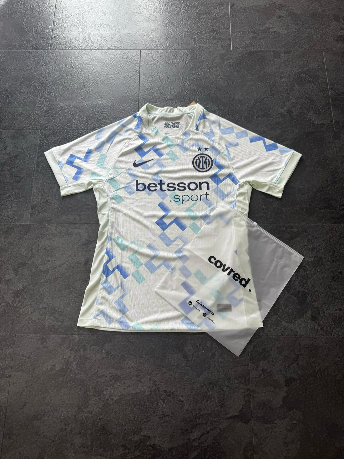 Inter Milan – Maillot Extérieur 2025/26 – Blanc, Bleu - Covred