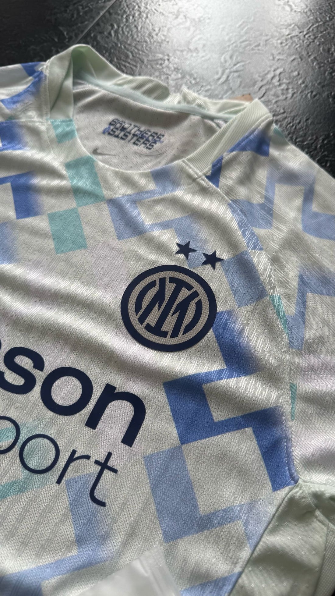 Inter Milan – Maillot Extérieur 2025/26 – Blanc, Bleu - Covred