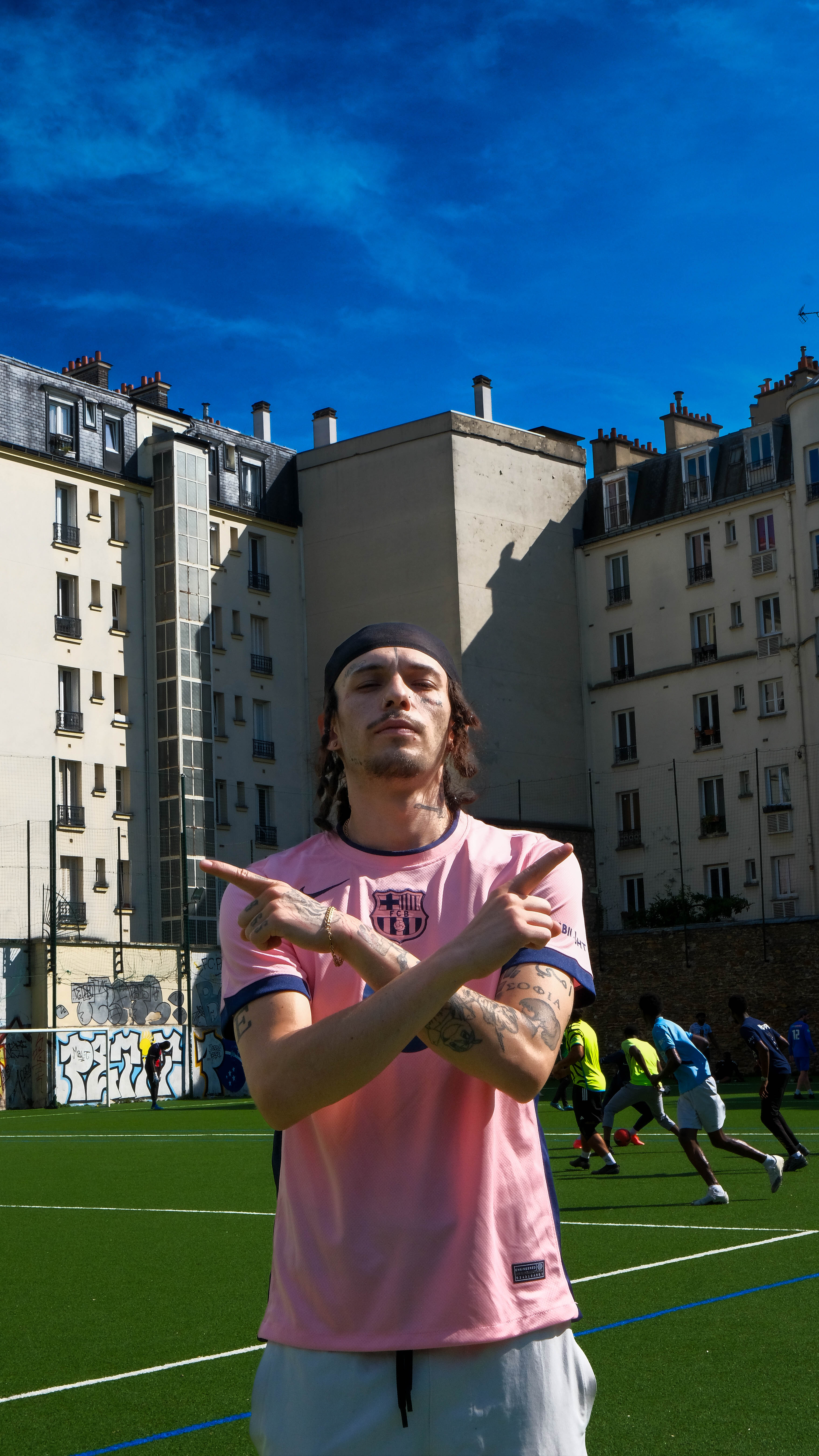 FC Barcelone – Maillot Spécial 2025/26 – Rose & Bleu Marine - Covred