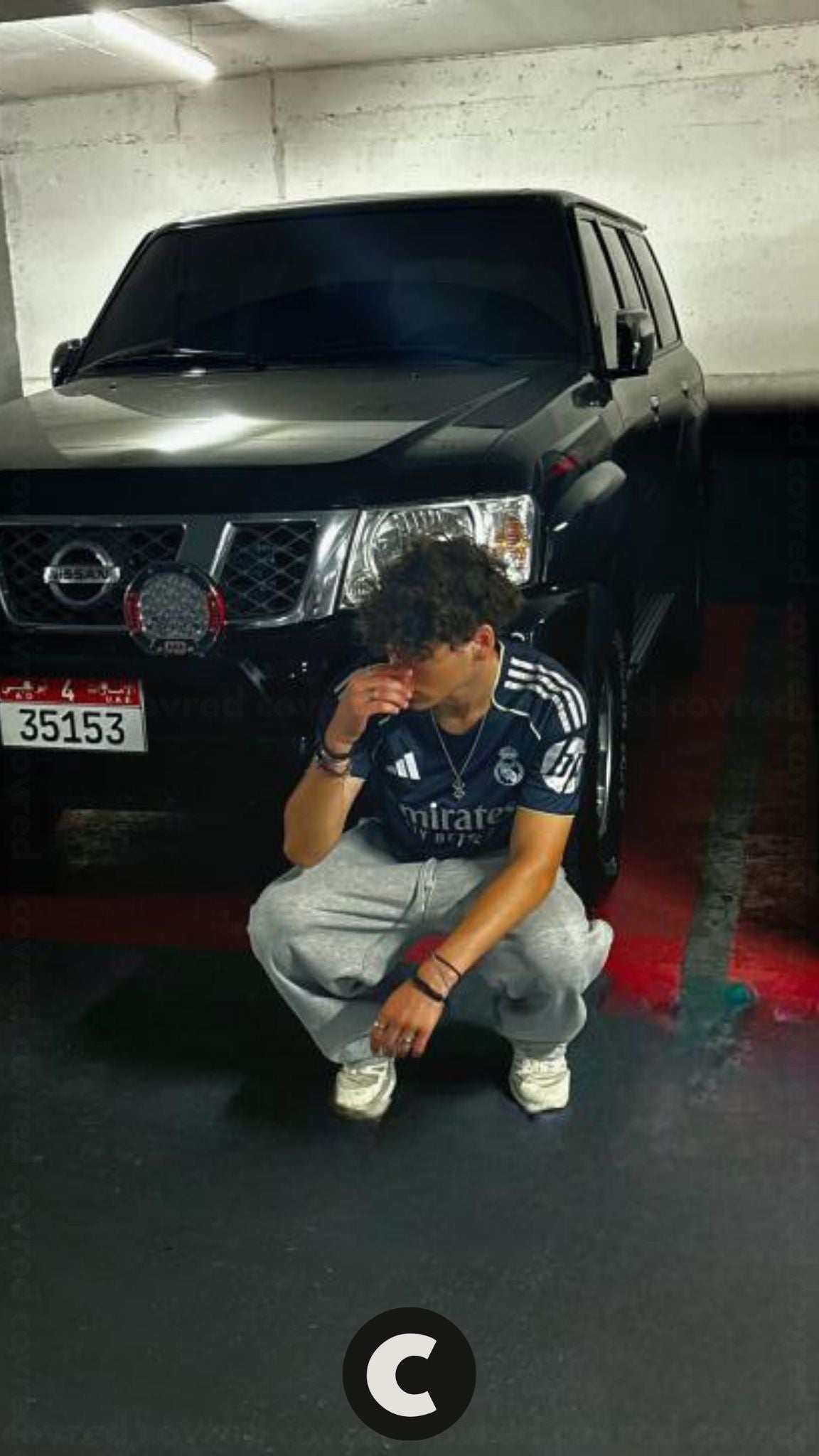 Real Madrid – Maillot Extérieur 2025/26 – Bleu marine - Covred