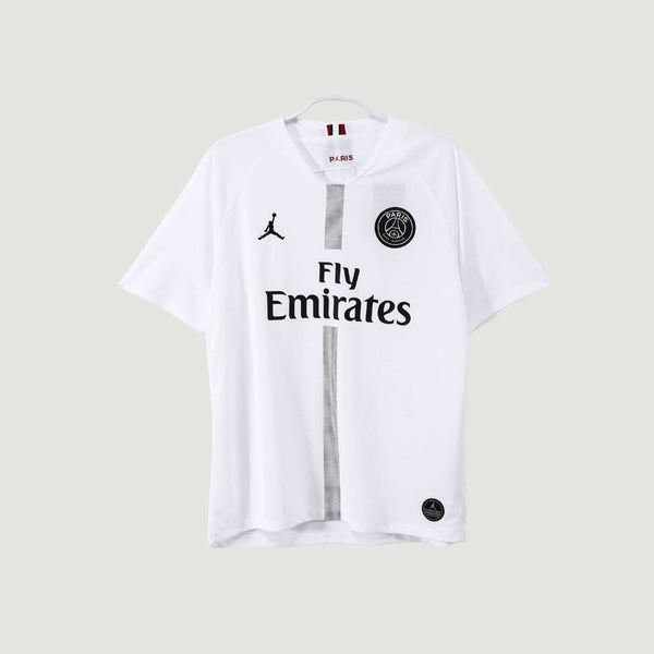 Paris Saint Germain ( PSG ) - Maillot Rétro Extérieur 18/19 – Blanc - Covred