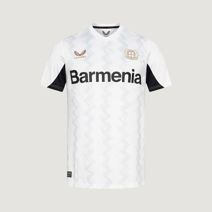 Bayer Leverkusen - Maillot Extérieur 24/25 - Blanc, Noir - Covred