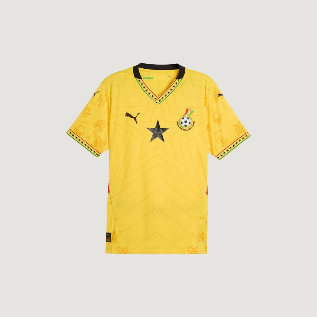 Ghana - Maillot extérieur 24/25 - Jaune - Covred