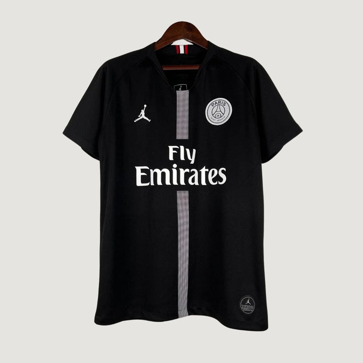 Paris Saint Germain ( PSG ) - Maillot rétro 18/19 - Noir - Covred