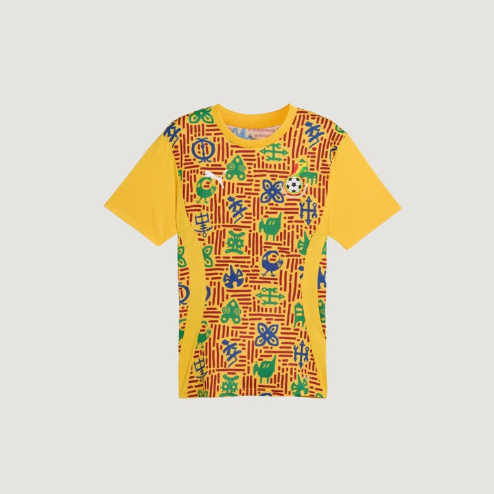 Ghana - Maillot d'avant-match 24/25 - Jaune - Covred