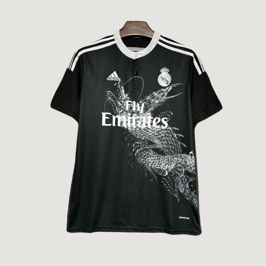 Real Madrid - Maillot Rétro 14/15 - Noir - Covred