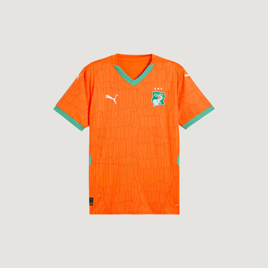 Côte d’Ivoire - Maillot Domicile 24/25 - Orange, Vert - Covred