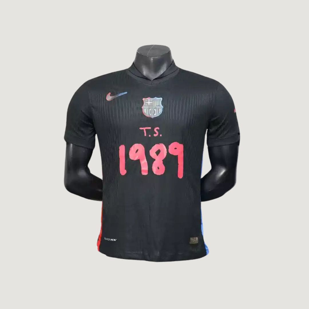 FC Barcelone – Maillot Spécial 2025/26 “1989 Edition” – Noir & Rouge ( Player ) - Covred