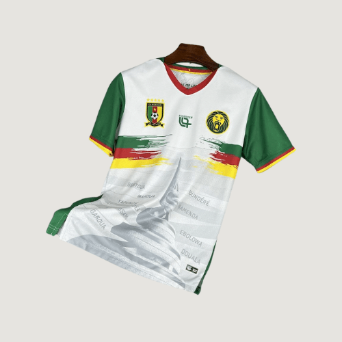 Cameroun – Maillot Third 2025/26 – Blanc - Covred