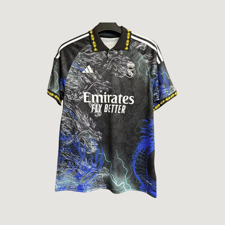 Real Madrid - Maillot Concept - Dragons Noir, Bleu - Covred