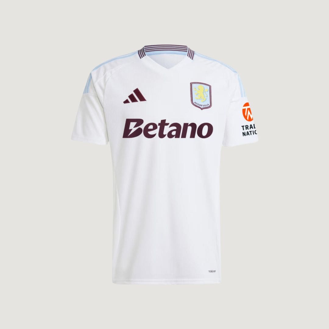 Aston Villa FC - Maillot Extérieur 24/25 - Blanc - Covred