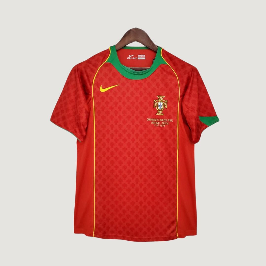 Portugal - Maillot Rétro - Rouge, Vert - Covred