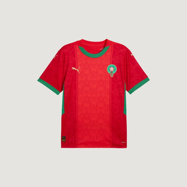 Maroc - Maillot Domicile 24/25 - Rouge, Vert - Covred