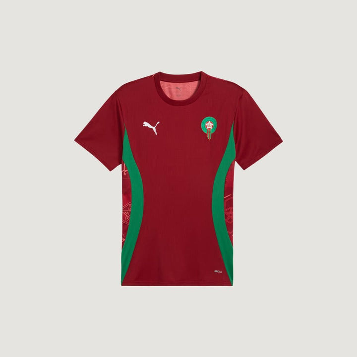 Maroc - Maillot d'avant-match 24/25 - Rouge, Vert - Covred