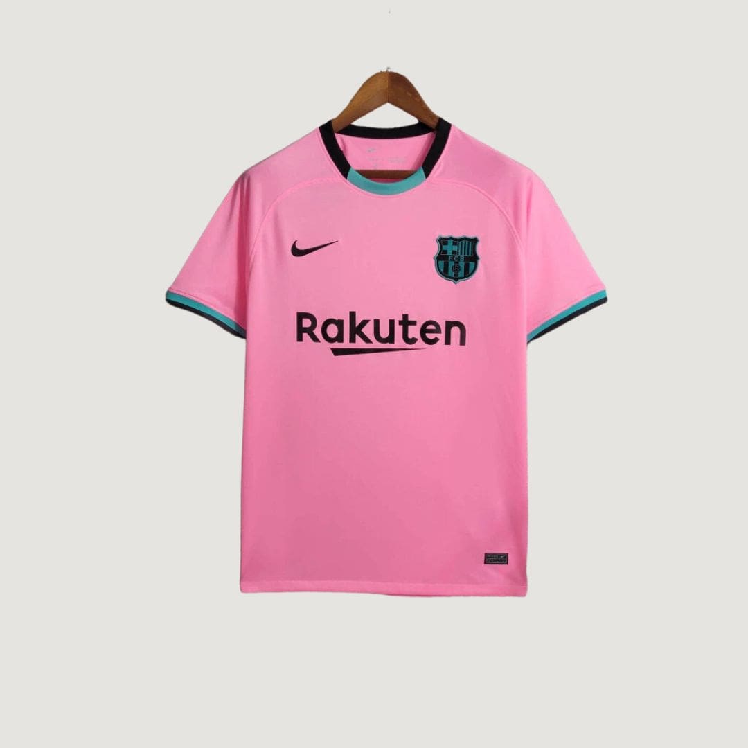 FC Barcelone - Maillot Rétro 20/21 - Rose - Covred