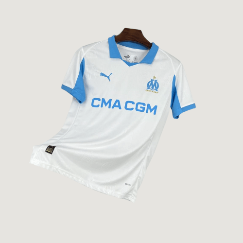 Olympique de Marseille – Maillot Domicile 25/26 – Blanc & Bleu Azur - Covred