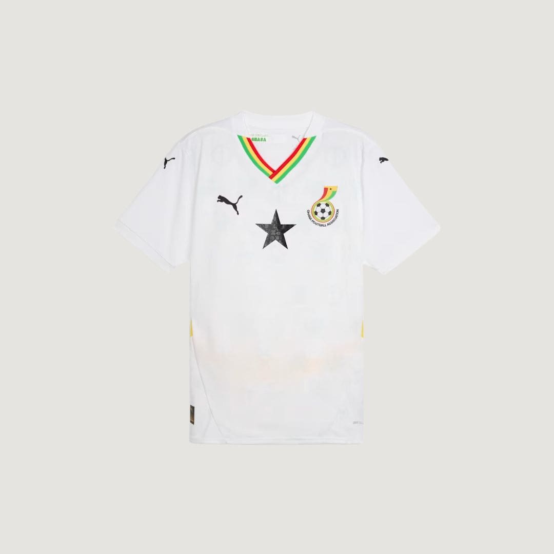 Ghana - Maillot domicile 24/25 - Blanc - Covred