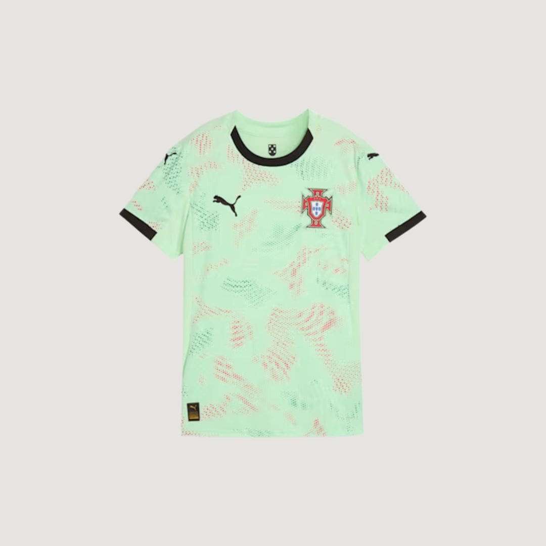 Portugal – Maillot Extérieur 2025  – Vert Menthe & Détails Noir - Covred
