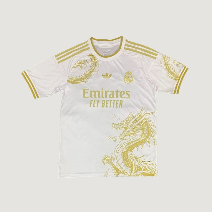 Real Madrid - Maillot Concept - Dragon Blanc, Doré - Covred