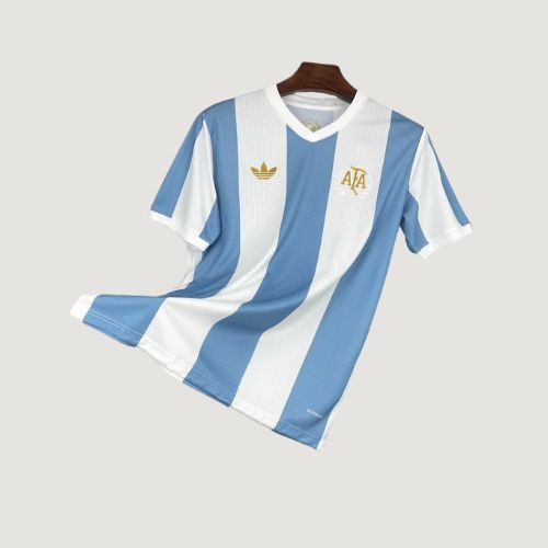 Argentine – Maillot Retro 50ème Anniversaire – Bleu ciel