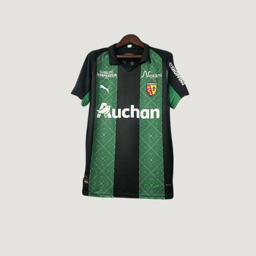 RC Lens – Maillot Extérieur 2025/26 – Noir & Vert - Covred
