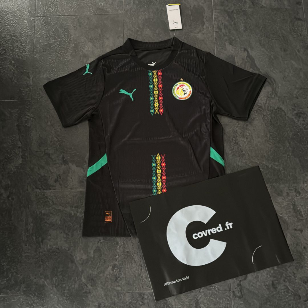 Sénégal - Maillot Spécial 24/25 Version Joueur - Noir - Covred