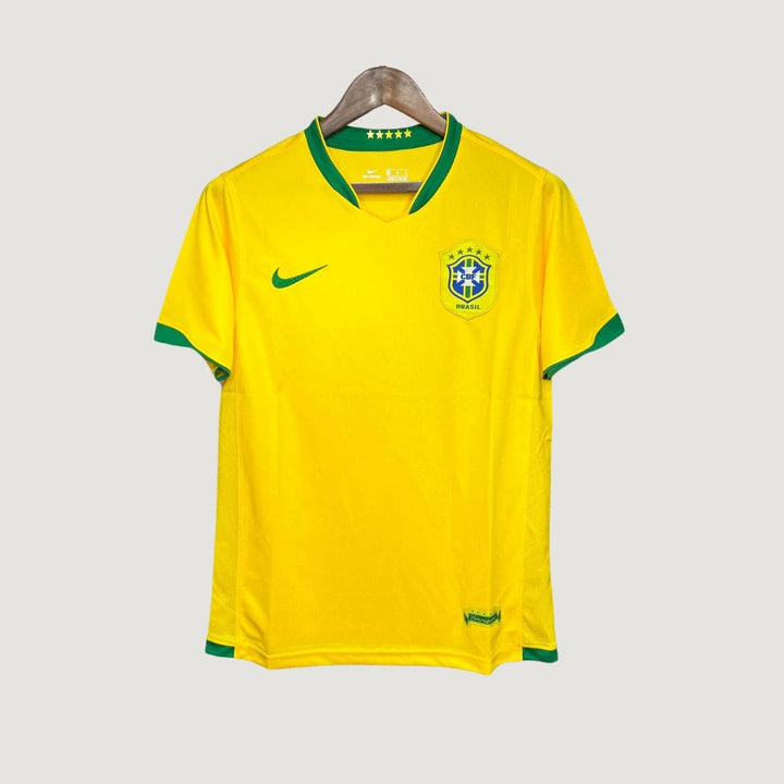 Brésil - Maillot Rétro 2006 - Jaune - Covred