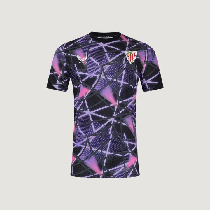 Athletic Bilbao - Maillot Pre-Match Third 24-25 - Noir, Violet, Rose - Covred