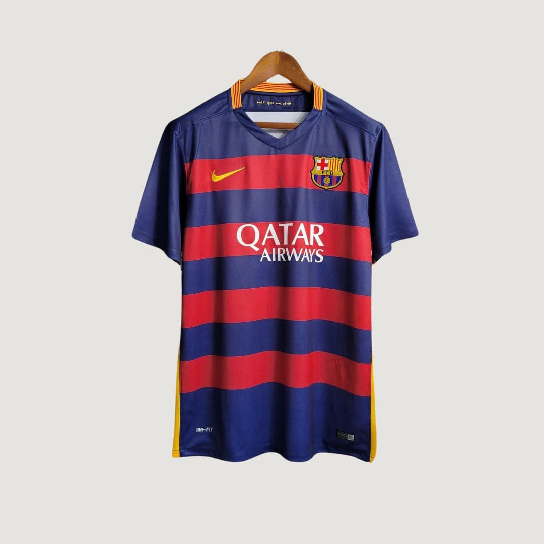 FC Barcelone - Maillot Rétro 15/16 - Bleu, Rouge - Covred