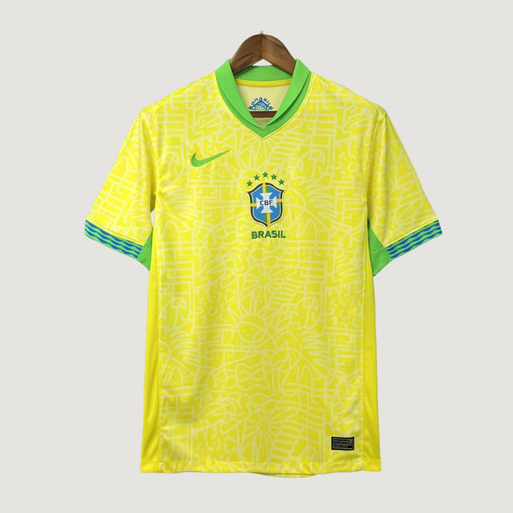 Brésil 24/25 - Maillot Domicile - Jaune - Covred