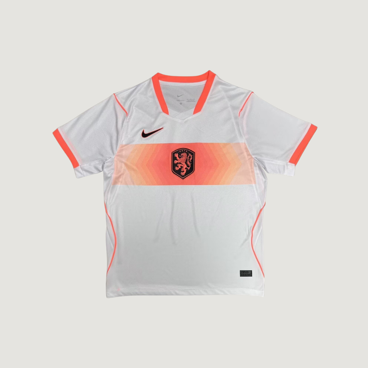 Pays-Bas – Maillot Extérieur Coupe du Monde 2026 – Blanc, Orange, Noir