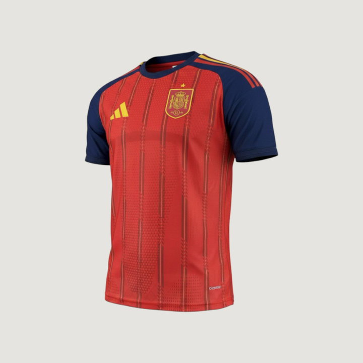 Espagne – Maillot Domicile Coupe du Monde 2026 – Rouge, Bleu, Jaune - Covred