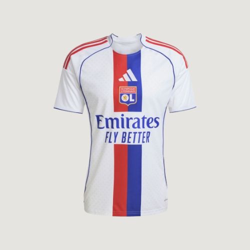 Olympique Lyonnais – Maillot Domicile 25/26 – Blanc, Rouge, Bleu - Covred
