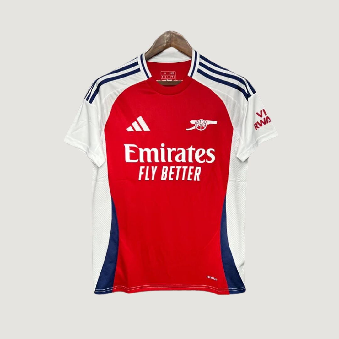 Arsenal FC - Maillot Domicile 24/25 - Rouge, Blanc ( Fan ) - Covred