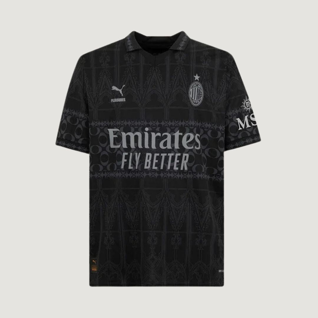 AC Milan - Maillot x PLEASURES Forth 23/24 - Noir - Covred