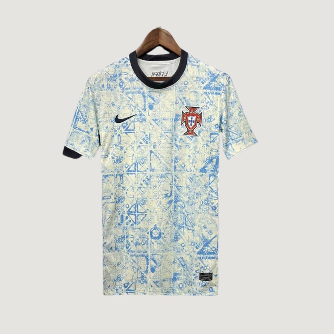 Portugal - Maillot Extérieur 24/25 - Blanc,Bleu - Covred