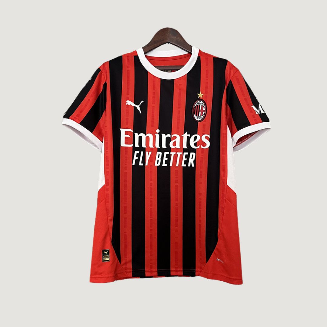 AC Milan - Maillot Domicile 24/25 - Rouge, Noir - Covred