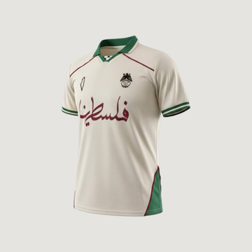 CD Palestino – Maillot 2025/26 – Écru, Vert, Bordeaux - Covred