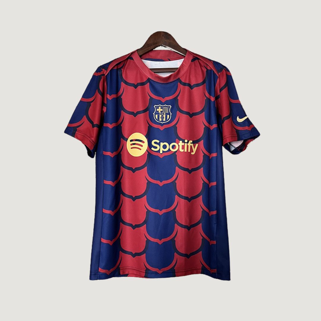 FC Barcelone - Maillot d'Entraînement  24/25 - Rouge, Bleu - Covred