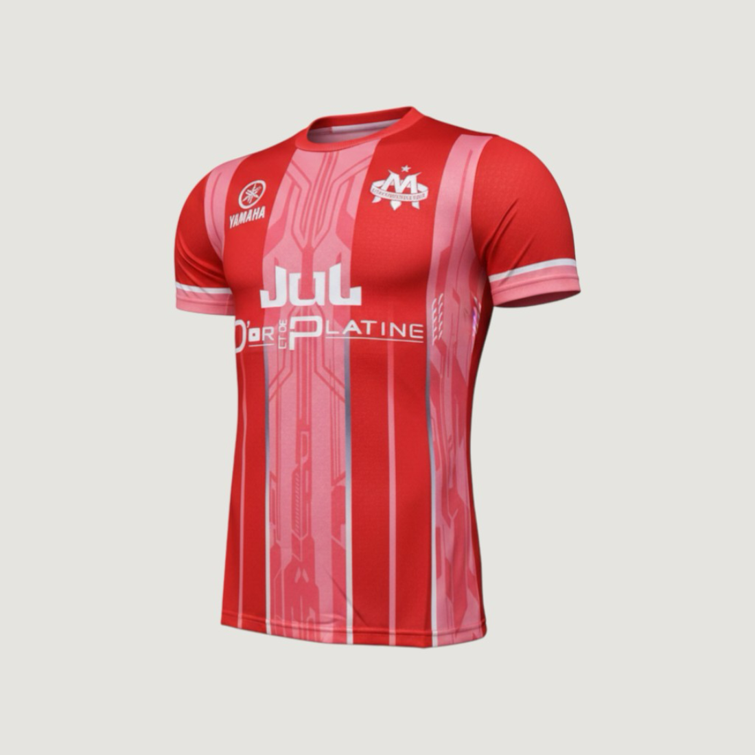 Olympique de Marseille – Maillot Concept JUL – Rouge, Rose, Blanc