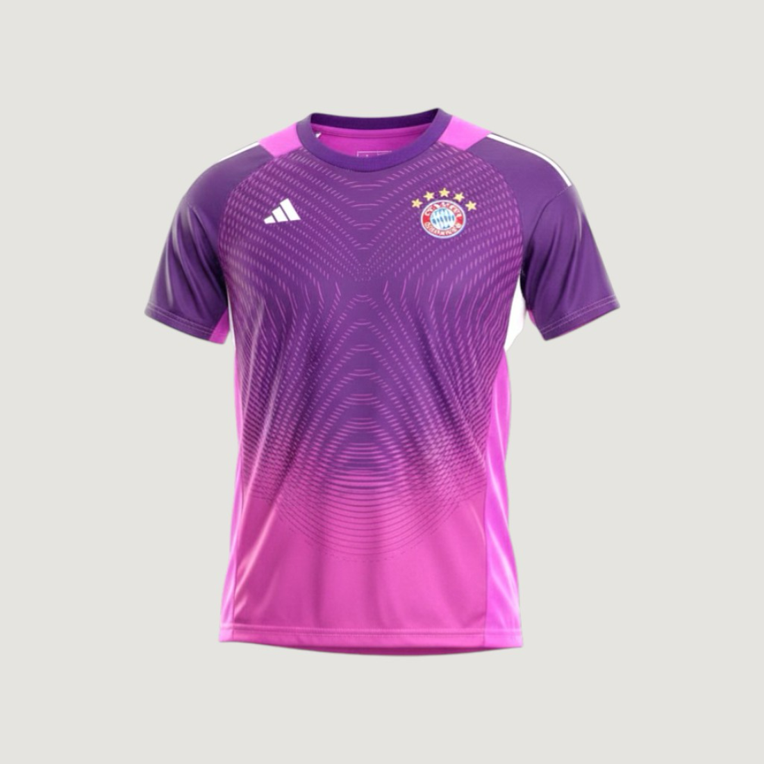 Bayern Munich – Maillot Gardien 2025-2026 – Violet, Rose