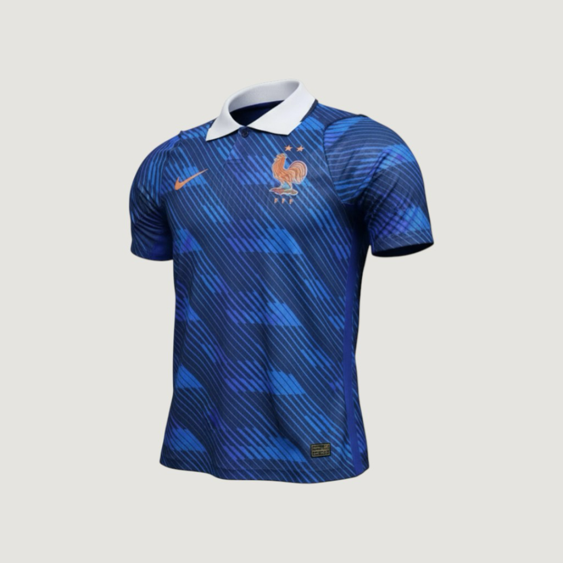 France – Maillot Domicile Coupe du Monde 2026 – Bleu, Blanc