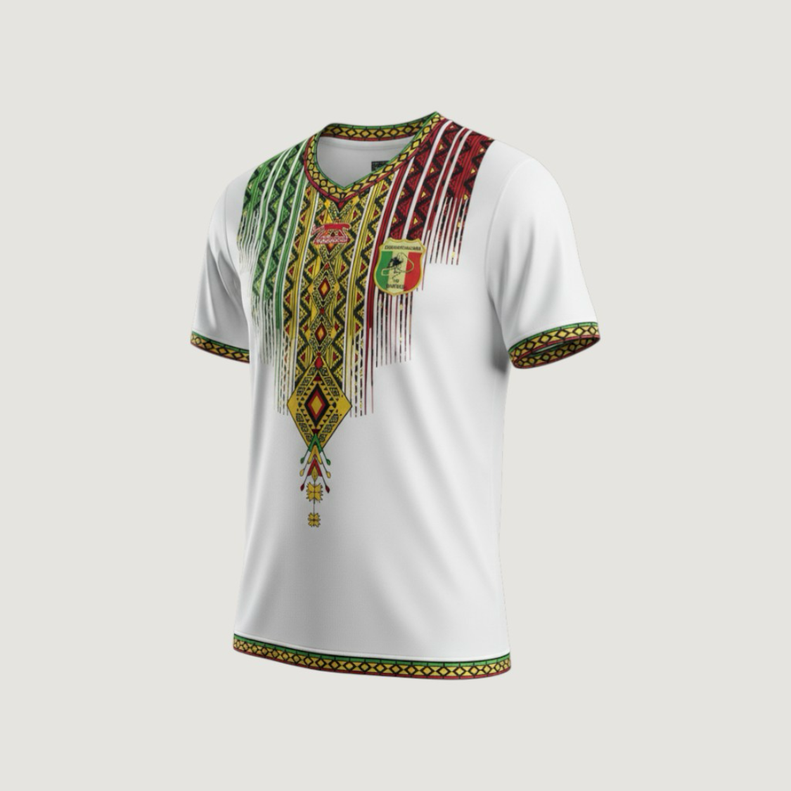 Mali – Maillot Domicile 2026 Homme – Blanc, Vert - Covred