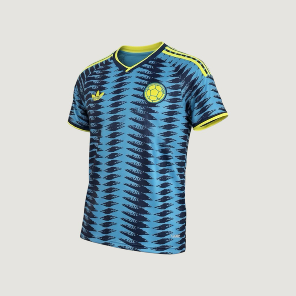 Colombie – Maillot Extérieur Coupe du Monde 2026 – Bleu, Jaune - Covred