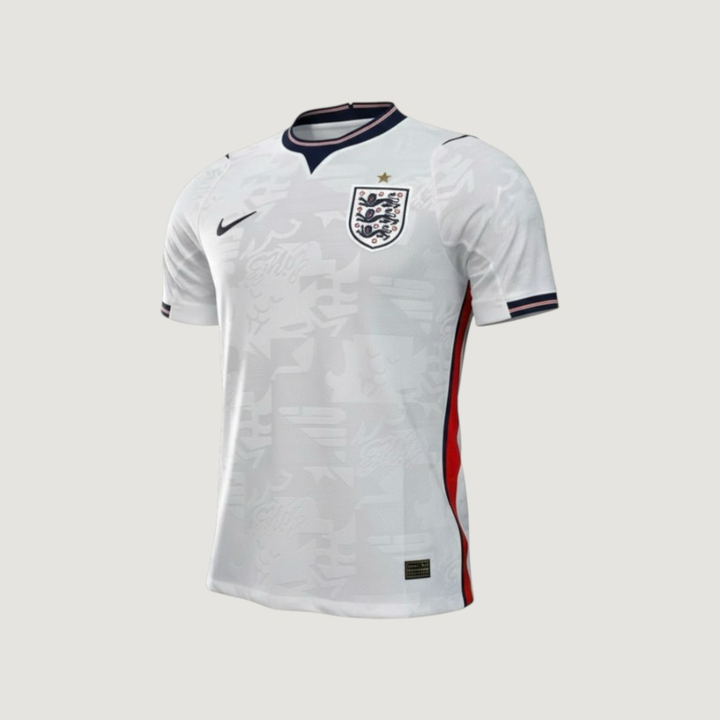 Angleterre – Maillot Coupe du Monde 2026 – Blanc, Bleu marine, Rouge