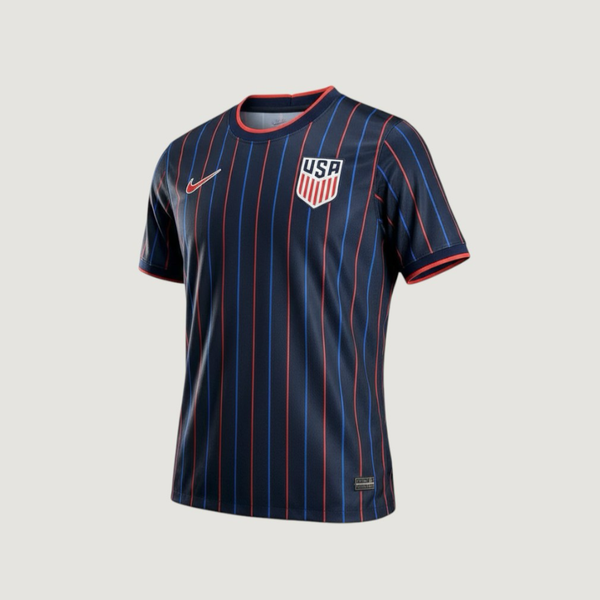 USA – Maillot Extérieur 2025-26 – Bleu marine, Rouge, Blanc - Covred