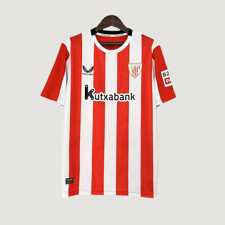 Athletic Bilbao - Maillot Domicile 24/25 - Rouge, Blanc - Covred