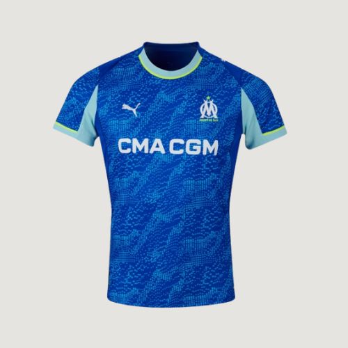 Olympique de Marseille – Maillot Third 25/26 – Bleu, Vert Clair - Covred