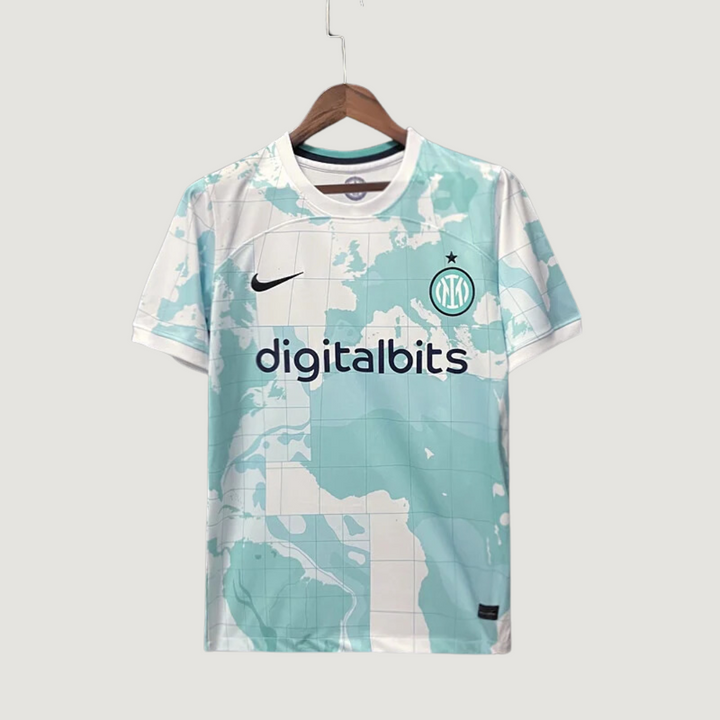 Inter Milan 23/24 - Maillot Extérieur - Bleu / Blanc - Covred