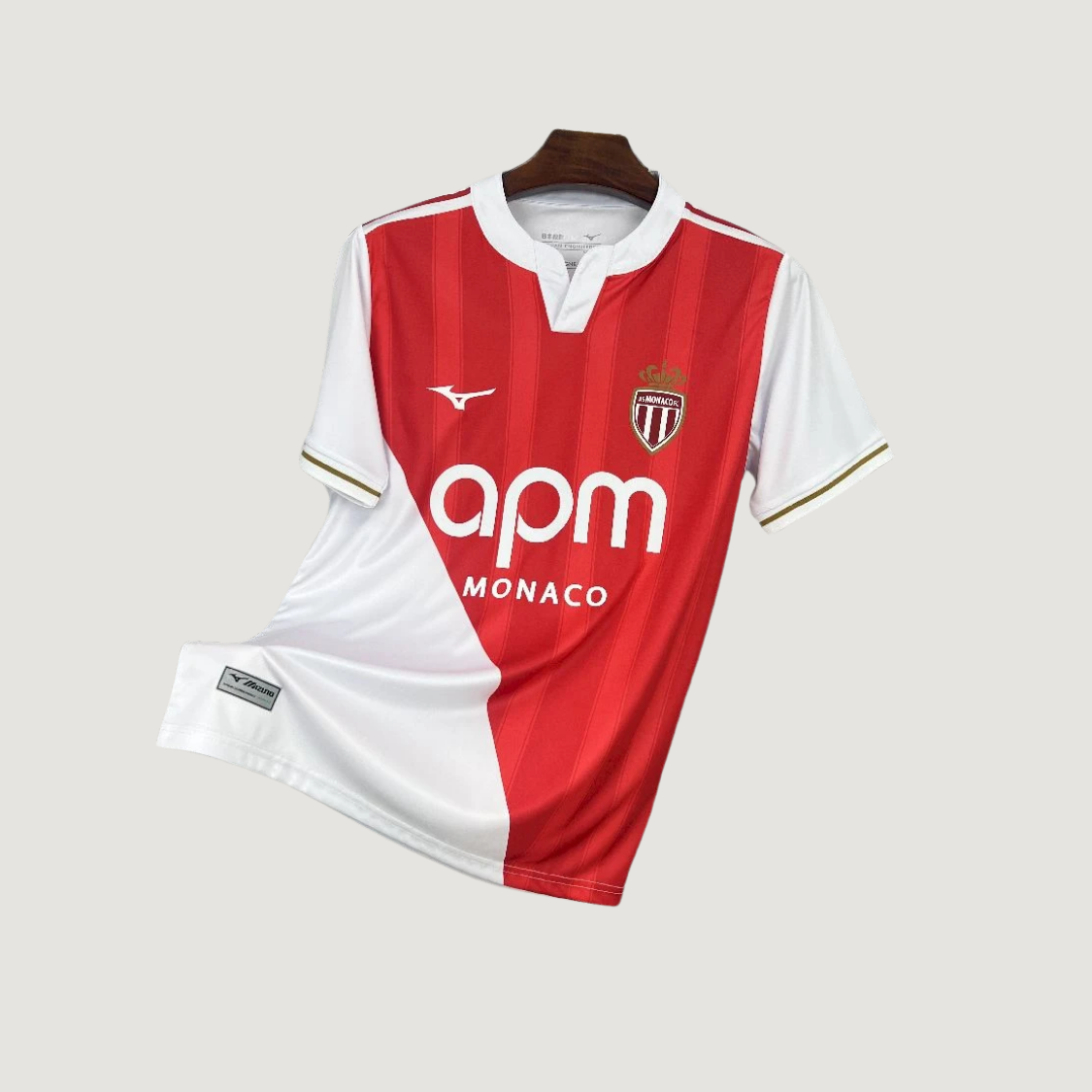 AS Monaco - Maillot domicile 25/26 - Rouge, Blanc - Covred